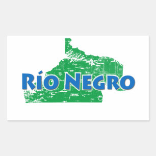 Rio Negro Rectangular Sticker