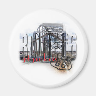 Rio Puerco Bridge - Route 66 Magnet