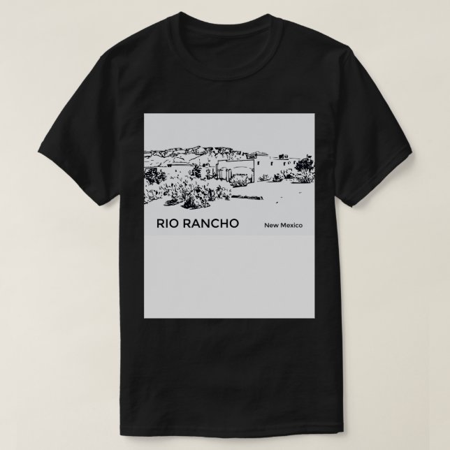 Rio Rancho New Mexico T-Shirt (Design Front)