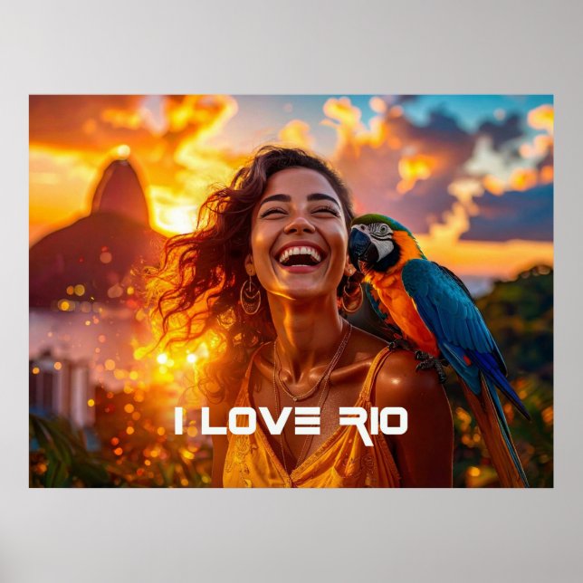 RIO - RIO DE JANEIRO POSTER (Front)