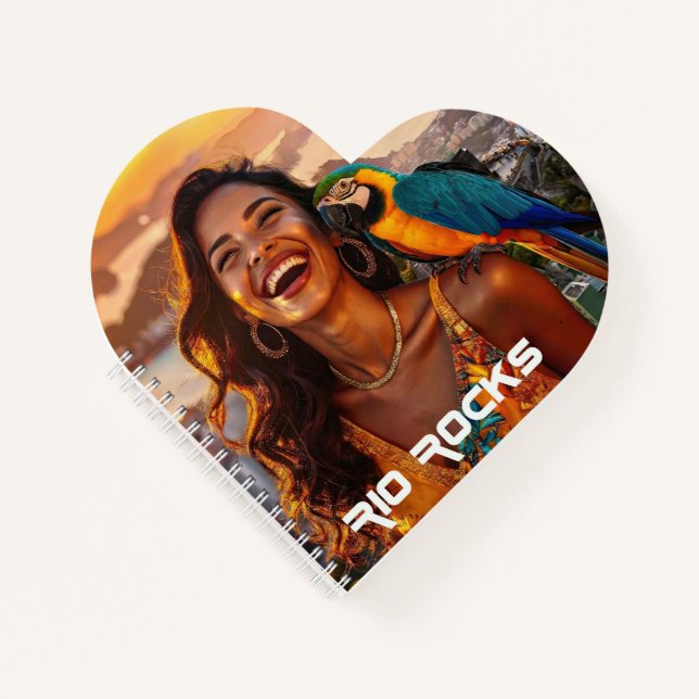 RIO ROCKS - BRAZIL NOTEBOOK (Front)