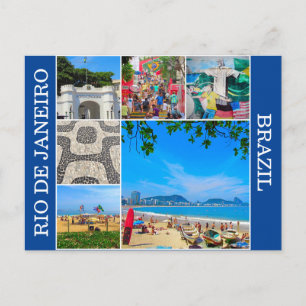 rio scenes postcard