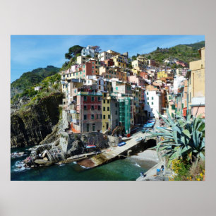 Riomaggiore, Cinque Terre, Italy Poster