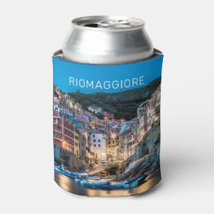 Riomaggiore Cinque Terre La Spezia Italy Panorama Can Cooler