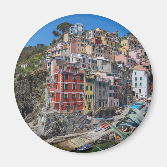 Riomaggiore Cinque Terre Liguria Italy Magnet (Front)