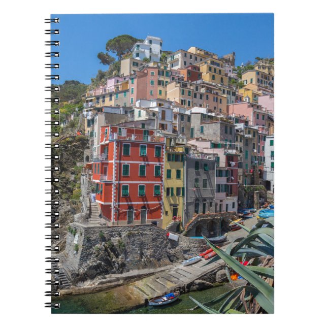 Riomaggiore Cinque Terre Liguria Italy Notebook (Front)