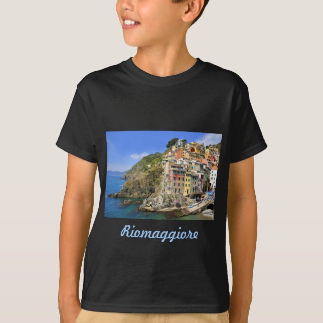 Riomaggiore, Cinqueterre T-Shirt (Front)