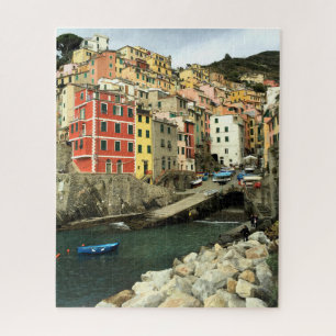 Riomaggiore, Italia - the Cinque Terre -16x20 inch Jigsaw Puzzle