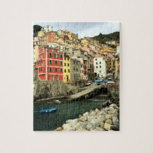 Riomaggiore, Italia - the Cinque Terre - 8x10 inch Jigsaw Puzzle