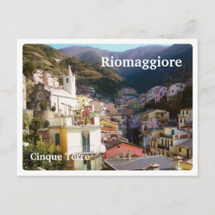 RIOMAGGIORE - Italy CINQUETERRE - panotama - Postcard