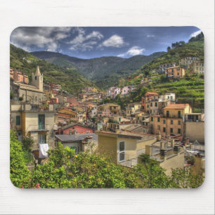 riomaggiore mouse pad