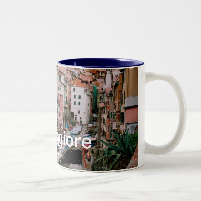 Riomaggiore Panoramic View Mug (Right)