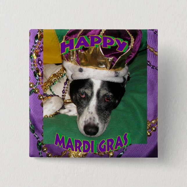 Rio's Mardi Gras Button (Front)