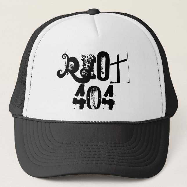 RIOT 404 TRUCKER HAT (Front)