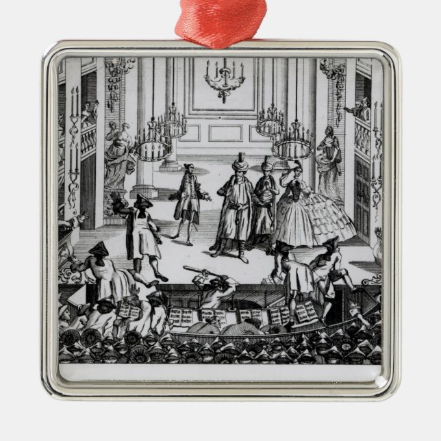 Riot at Covent Garden Metal Ornament (Front)