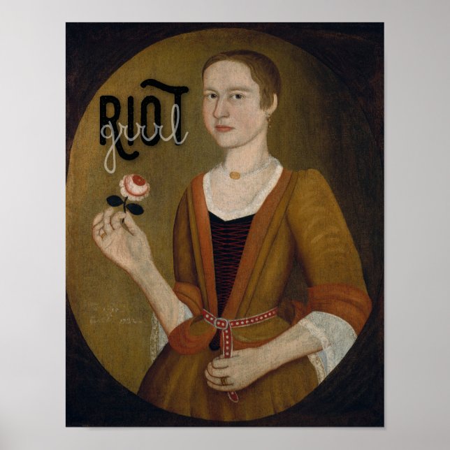 Riot Grrrl Girl Poster (Front)