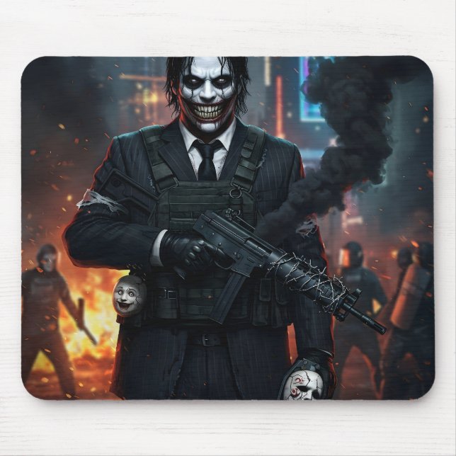 Riot Mime Mouse Pad (Front)