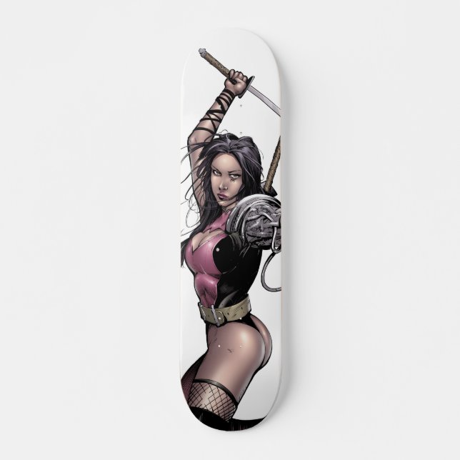 Riot Shell Skateboard Deck (Front)