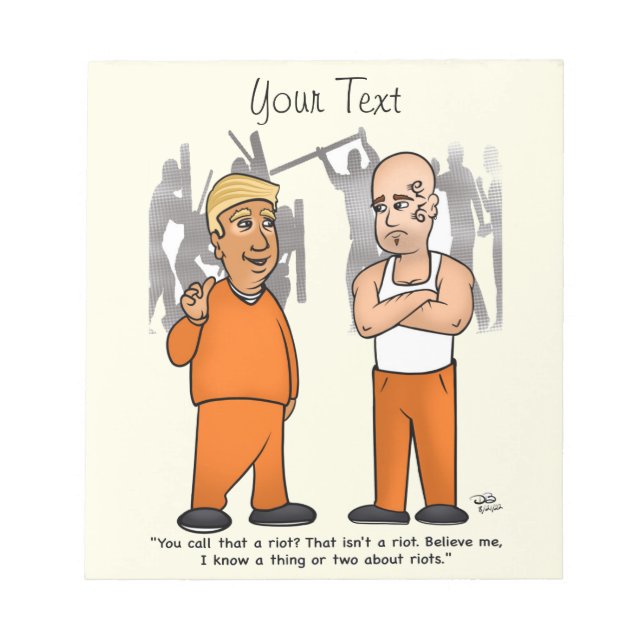 Riot Trumper Note Pad (Front)