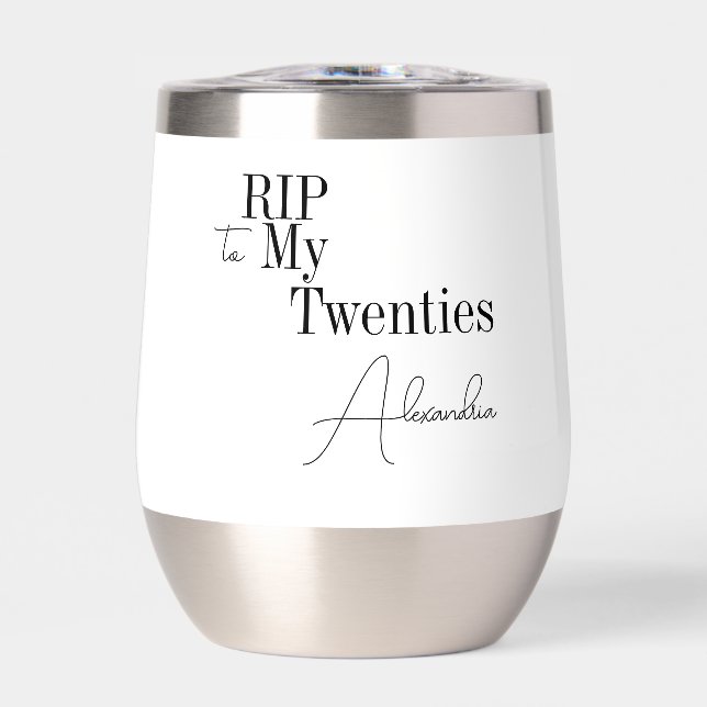 RIP 20s 30th Birthday Party Minimal (Front)