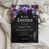 RIP 20s Floral Death to my Youth 30th Birthday