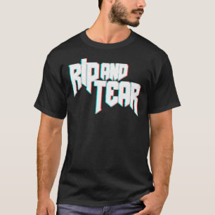 Rip and Tear Doom Doom Eternal Essential Active T- T-Shirt
