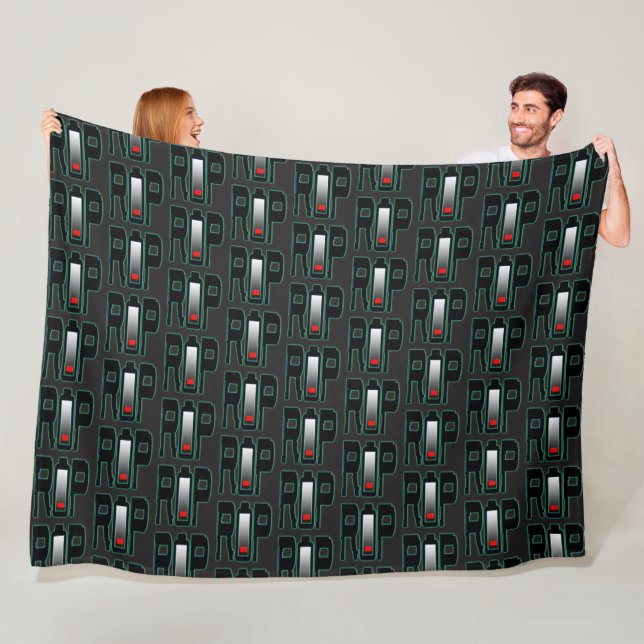 RIP Battery Fleece Blanket, All Sizes (In Situ)