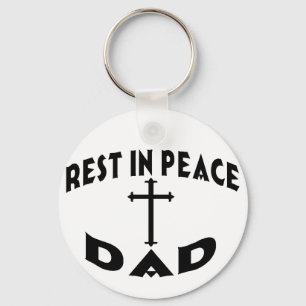 RIP Dad Key Ring