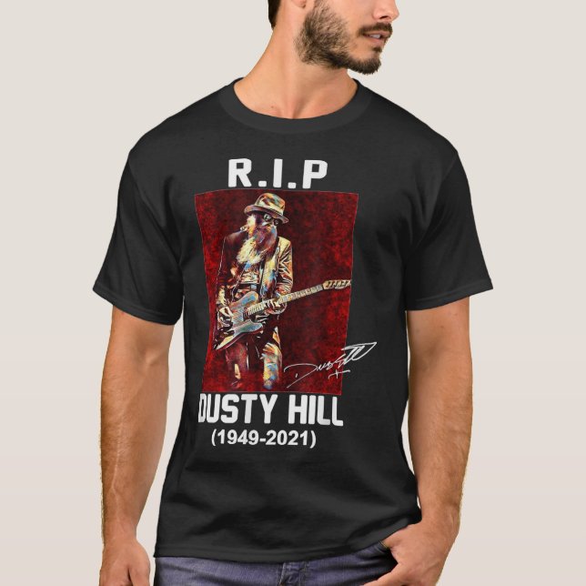 Rip Dusty Hill 1949 2021 Classic T-Shirt (Front)