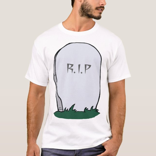 RIP Gravestone Cemetery T-Shirt (Front)