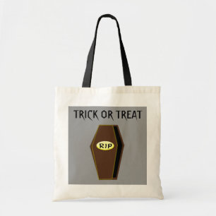 RIP Halloween Coffin Trick or Treat Bag