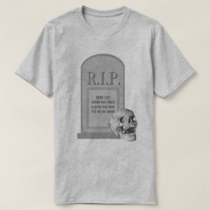 RIP Halloween Here Lies Fred Tombstone T2 T-Shirt