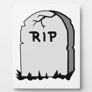 Rip Head stone Plaque