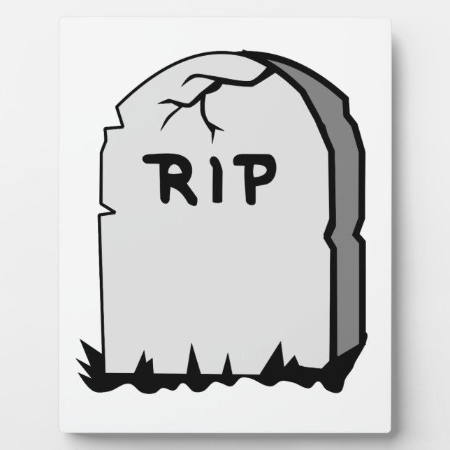 Rip Head stone Plaque (Front)