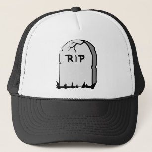 Rip Head stone Trucker Hat