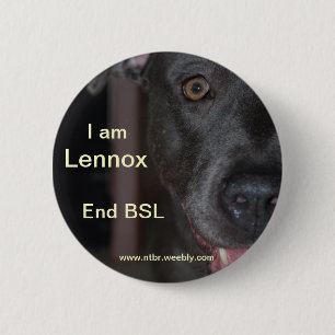 RIP Lennox 6 Cm Round Badge