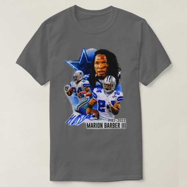 RIP Marion Barber III 19832022 2 T-Shirt (Design Front)