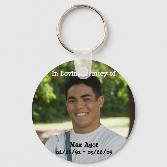 RIP Max Key Ring (Front)