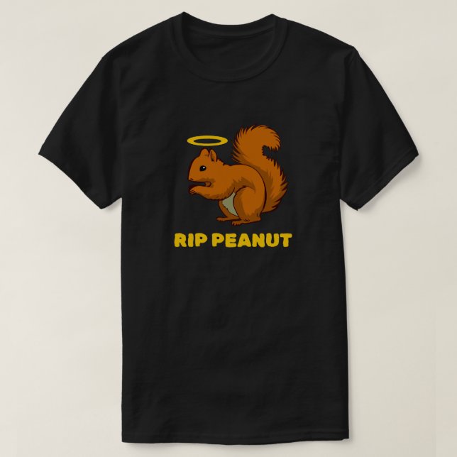 RIP Peanut T-Shirt (Design Front)