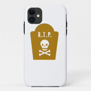 RIP Skull iPhone 11 Case