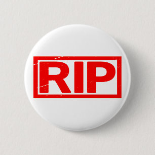 Rip Stamp 6 Cm Round Badge