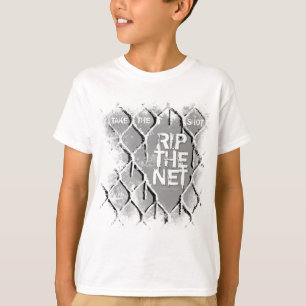Rip The Net (Hockey) T-Shirt