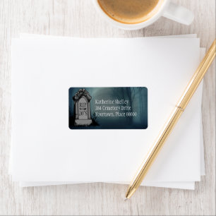 RIP to My 20s Birthday Party Return Address Label