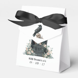 RIP to My XXs Gothic Raven Milestone Birthday Favour Box
