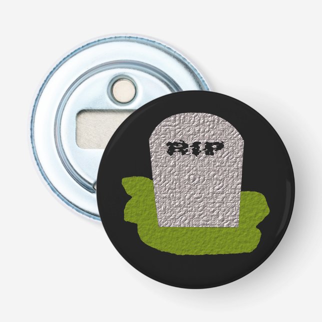 RIP Tombstone Bottle Opener (Front)