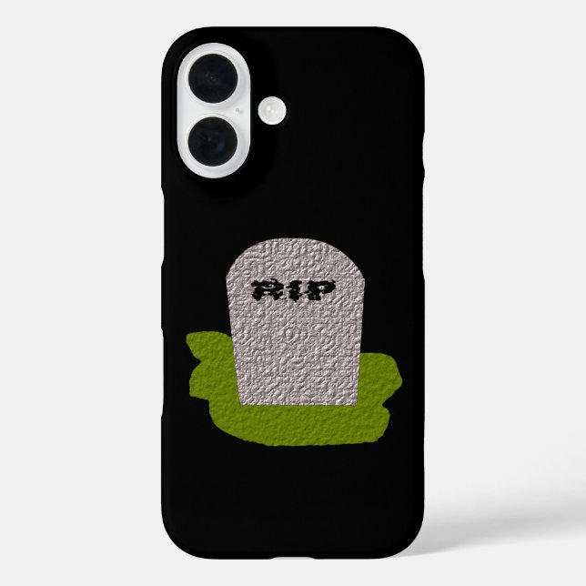 RIP Tombstone Case-Mate iPhone Case (Back)