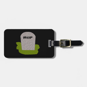 RIP Tombstone Custom Luggage Tag