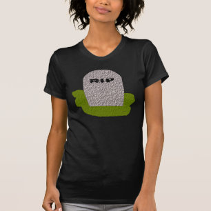 RIP Tombstone Ladies T Shirt