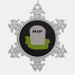 RIP Tombstone Ornament