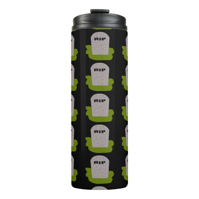 RIP Tombstone Thermal Tumbler (Front)